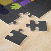 Puzzle Halloween monstre Frankenstein Green (Côté)