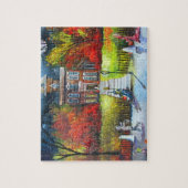 Puzzle Halloween Night Trump ou Treat Parade Amusement (Vertical)