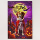 Puzzle Halloween Nouvelle-Écosse Duck Toller Vampire Citr (Vertical)