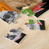 Puzzle Halloween pour enfants (Côté)