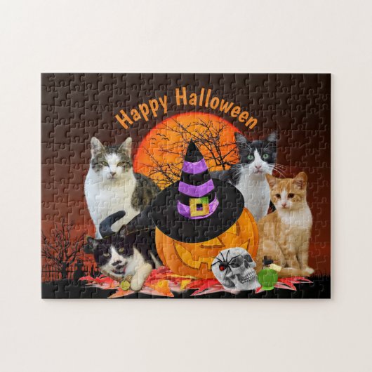 Puzzle Halloween pour enfants (Horizontal)
