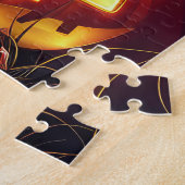 Puzzle Halloween Rat Terrier Vampire Citrouilles effroi (Côté)