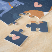 Puzzle Halloween Spiders Web : Motif sans couture (Côté)