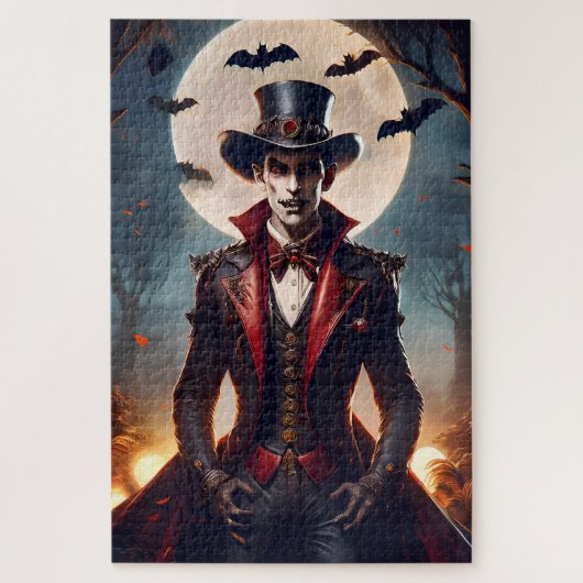 Puzzle Halloween Steampunk Gothique Zombie Vampire (Vertical)