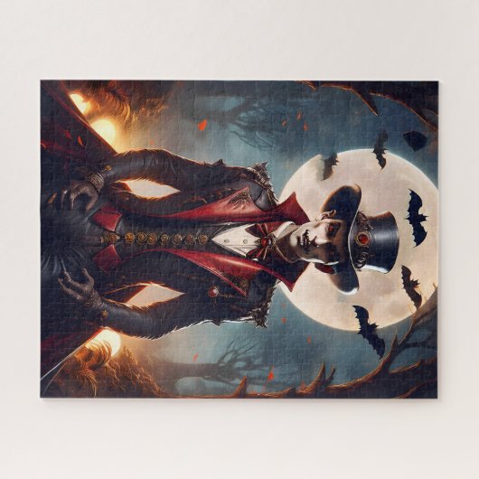Puzzle Halloween Steampunk Vampire Zombie (Horizontal)