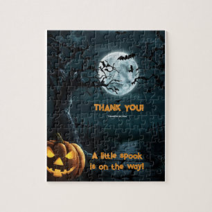 Puzzle Halloween Un Baby shower Citrouille Un Peu Parlé