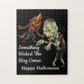 Puzzle Halloween Wicket (Vertical)
