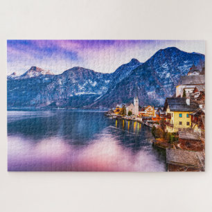 Puzzle Hallstatt village Autriche