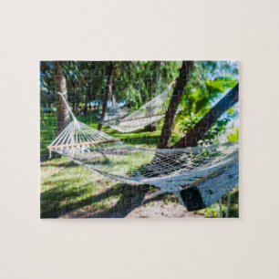 Puzzle Hamac sur la plage, Fidji