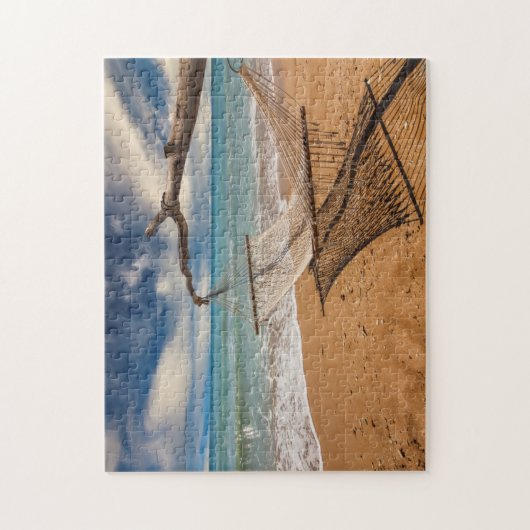 Puzzle Hamac sur le rivage (Vertical)