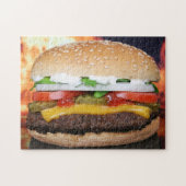 Puzzle Hamburger (Horizontal)