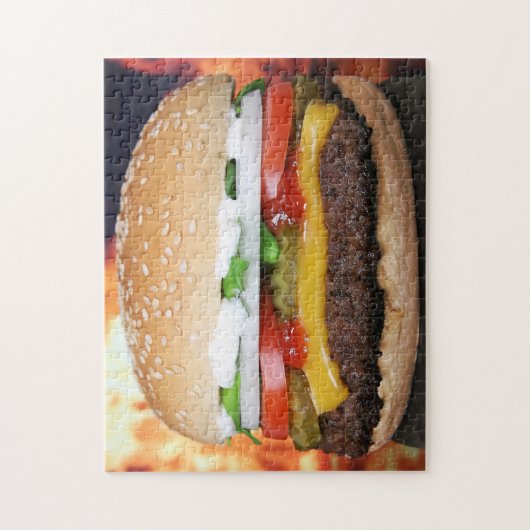 Puzzle Hamburger (Vertical)