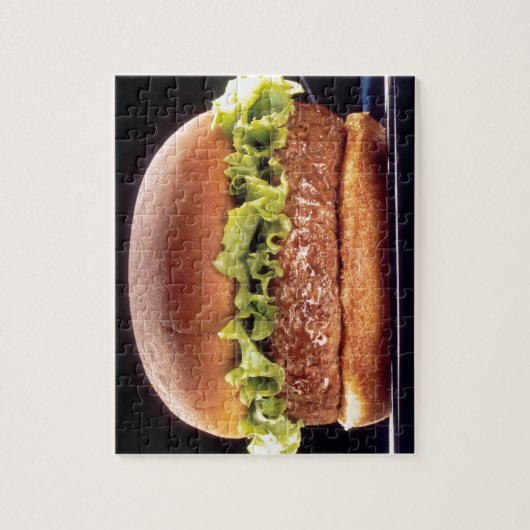 Puzzle Hamburger juteux (Vertical)