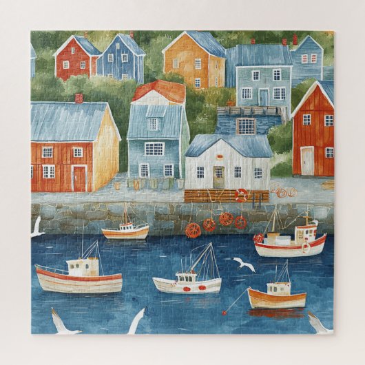 Puzzle Hameau maritime (Vertical)