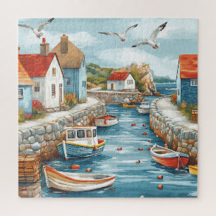 Puzzle Hameau maritime