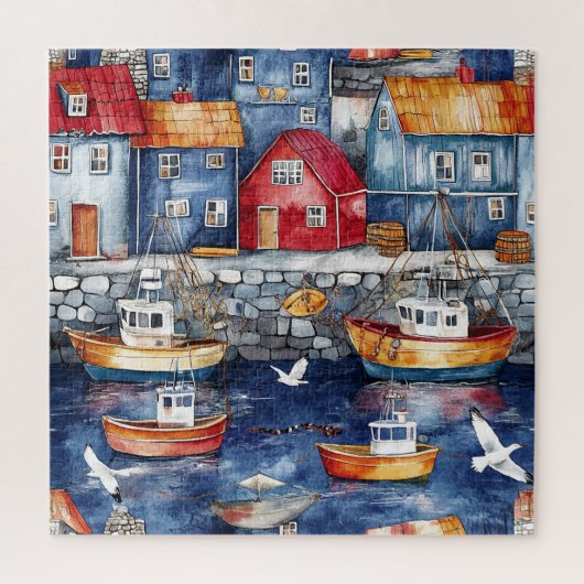 Puzzle Hameau maritime (Vertical)