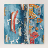 Puzzle Hameau maritime (Horizontal)