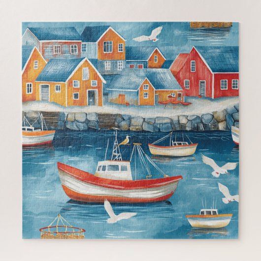 Puzzle Hameau maritime (Vertical)
