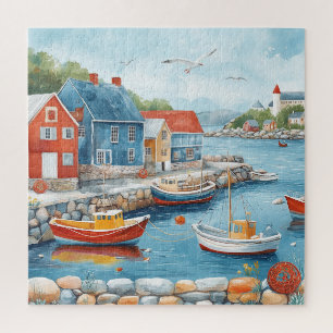 Puzzle Hameau maritime