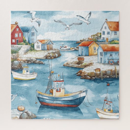 Puzzle Hameau maritime (Vertical)
