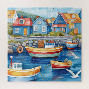 Puzzle Hameau maritime