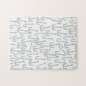 Puzzle hameçons de pêche vintages (Horizontal)