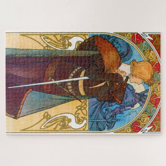 Puzzle Hamlet, Alphonse Mucha (Horizontal)