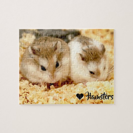 Puzzle Hammyville - Cute Hamster (Horizontal)