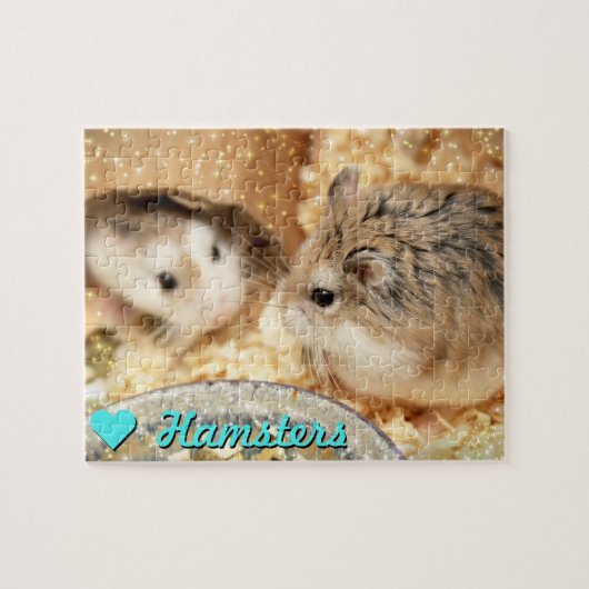 Puzzle Hammyville - Cute Hamsters (Horizontal)