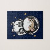 Puzzle Hamster astronaute (Horizontal)
