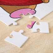 Puzzle Hamster au coeur (Côté)