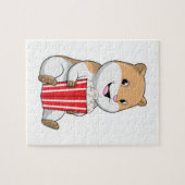 Puzzle Hamster au cône de Popcorn (Horizontal)