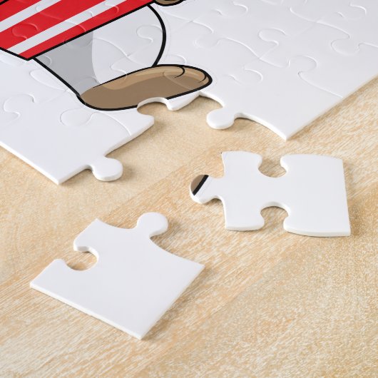 Puzzle Hamster au cône de Popcorn (Côté)