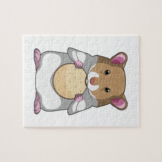 Puzzle Hamster avec biscuit (Horizontal)