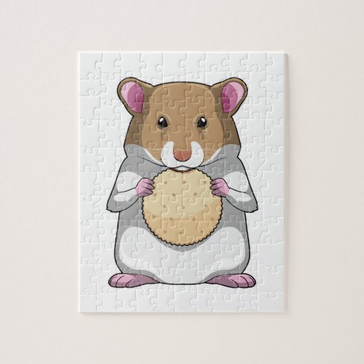 Puzzle Hamster avec biscuit (Vertical)