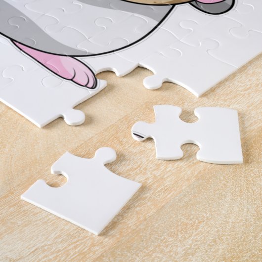 Puzzle Hamster avec Cookie (Côté)
