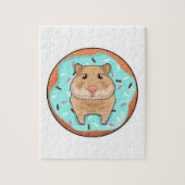 Puzzle Hamster avec Donut (Vertical)