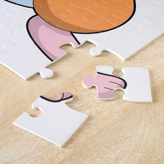 Puzzle Hamster avec noyer (Côté)