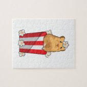 Puzzle Hamster avec Popcorn (Horizontal)