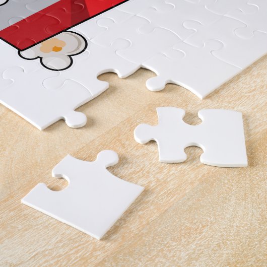 Puzzle Hamster avec Popcorn (Côté)