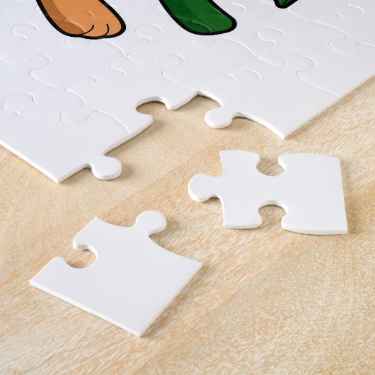 Puzzle Hamster avec Rose à fleurs (Côté)