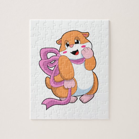 Puzzle Hamster avec ruban (Vertical)