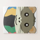 Puzzle Hamster joyeux et léger (Horizontal)