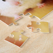 Puzzle Hamster Kokolinka avec l'arbre de Noël (Côté)