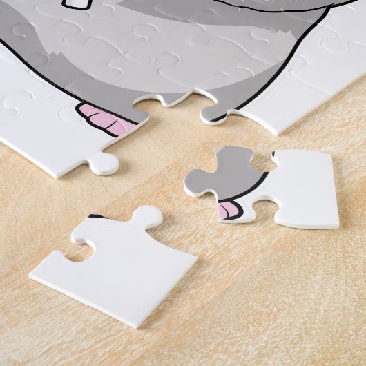 Puzzle Hamster Lollipop (Côté)