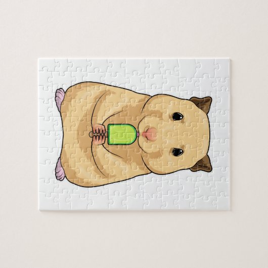 Puzzle Hamster Popsicle (Horizontal)