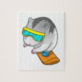 Puzzle Hamster Snowboard Snowboard (Vertical)