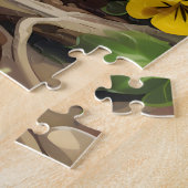 Puzzle Hamster Syrien D'Or Dans Un Champ Fleuri (Côté)