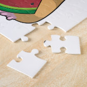 Puzzle Hamster with Watermelon (Côté)
