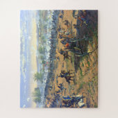 Puzzle Hancock à Gettysburg Pickett's Charge (Vertical)